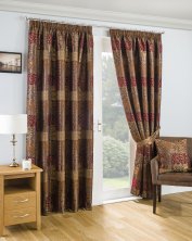 Casablanca Fully Lined Ready Made Curtains
