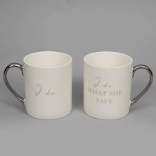 Amore Mug Gift Set - I Do - What She Says