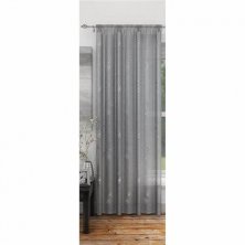 Annalise Silver Voile Panel