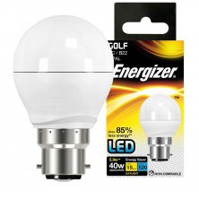 Energizer LED Golf Bulb BC 5.9W=40W OPAL B22