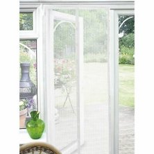 White Magnetic Insect Door Screen
