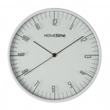 Hometime Plastic Wall Clock - White - 30cm