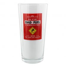 Dad Fuel Ministry of Chaps Beer Glass