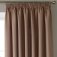 Solitaire Latte Ready Made Curtains