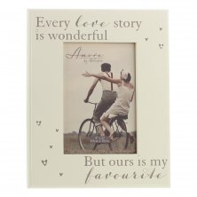Amore MDF Photo Frame "Every Love Story"